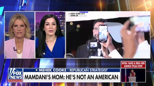 262K views · 10K reactions |  Attorney Mehek Cooke calls out shocking anti-American rhetoric. “Mamdani’s mother said, ‘My son is Desi, not a Farang’ — that’s a racially divisive slur against outsiders, against Americans.” “She’s saying he’s not American. And Mamdani has stood with people who defended the 1993 WTC bombing and said Americans deserved 9/11. It’s vile. It’s appalling.” -- Mehek Cooke | Laura Ingraham | Facebook