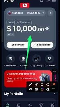 How to Create Demo account Step by step Using Meta 5 (XM Broker) #Forextrading