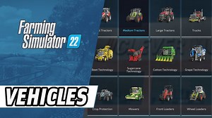 All Vehicles list in Farming Simulator 22