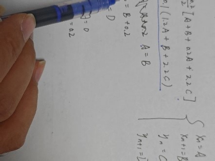 数值分析中Euler公式计算方法迭代过程