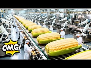 Inside the Corn Factory - How it Became a Multi-Million Dollar Luxury Item | Mass Production