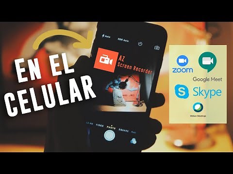 Cómo grabar cualquier reunión o clase virtual con AZ Screen Recorder