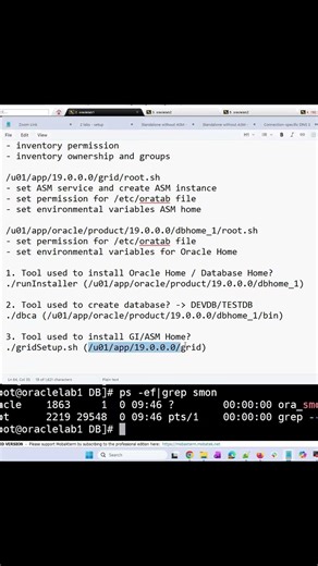4 Interview Questions OH, GI, Database and ASM Storage Installation tool