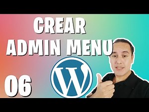 Crear un admin menu en WordPress