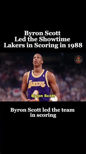 Byron Scott Led the Showtime Lakers in Scoring in 1988