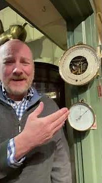 Antique French Holosteric Barometer by Naudet PHNB