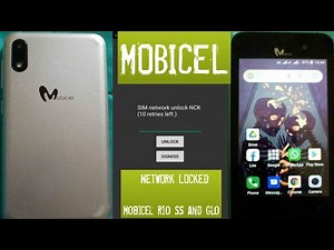 Mobicel Rio SS Unlock network | como desbloqueiar rede de Mobicel Rio SS