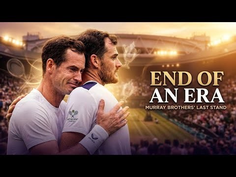 🎾 Andy Murray’s Emotional Tribute as Jamie Murray Retires After Legendary Career | End of an Era 🏆🇬🇧