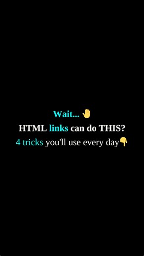 1 HTML Tag That Connects Everything! 😳