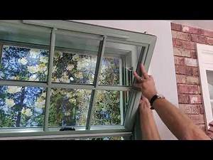 How to fit the top sash on PVCu Sliding Sash Windows