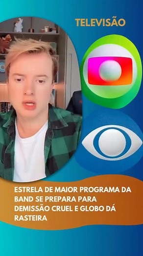 53K views · 2.5K reactions | Estrela de maior programa da Band se prepara para demissão cruel e Globo dá rasteira Siga: @aarontura e @metropoles #Globo #Band | TV Foco | Facebook