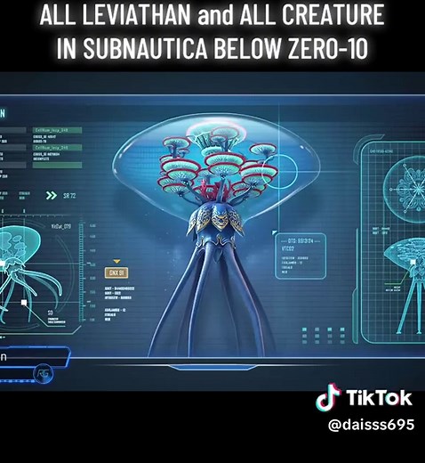 ALL LEVIATHAN and ALL CREATURE IN SUBNAUTICA BELOW ZERO-10