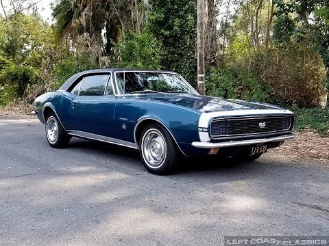 Rare Very Original 1967 Chevrolet Camaro RS/SS in Tahoe Turquoise