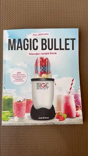 Magic Bullet Blender Recipe Book Review #shorts
