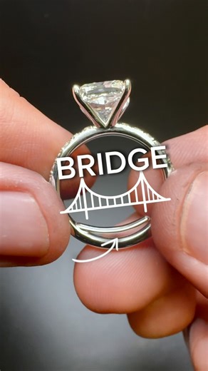 Adding a bridge / sizing bar to the inside of a ring is a great way to ensure a comfortable fit without compromising the ring’s aesthetic. This discreet modification provides a smooth and adjustable section that can be altered to accommodate slight changes in finger size, offering both practicality and elegance. For those with fluctuating finger sizes due to temperature or other factors, a sizing bar is a seamless solution that keeps your treasured jewelry looking and fitting perfect. #BenchJewe
