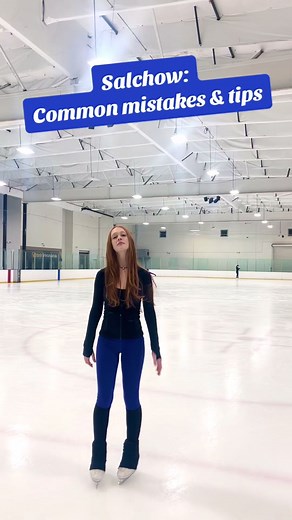 Common mistakes on a single salchow and how to fix them!!! Salchow is a pesky jump at first but it’s one of my favorites now. Practice it a lot and you’ll get it down! ✨⛸️ #figureskating #coaching #salchow #jumping #iceskating #LFicepalace