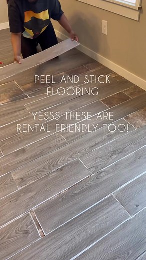 Kitchen Flooring DIY Tutorial: Laminate, Peel and Stick Tiles