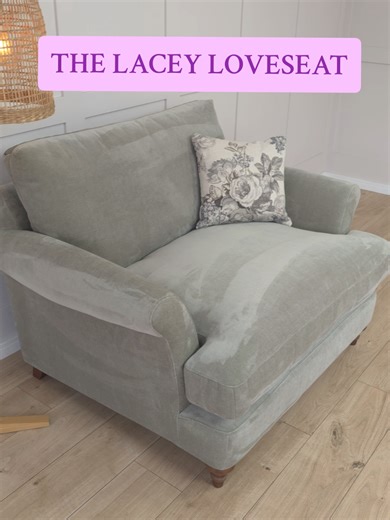 The most pefect loveset. Not only does it look beautiful but its super super comfy. Check out our website for details. #oursofahouse #fyp #loveseat #sofastyling #wirral
