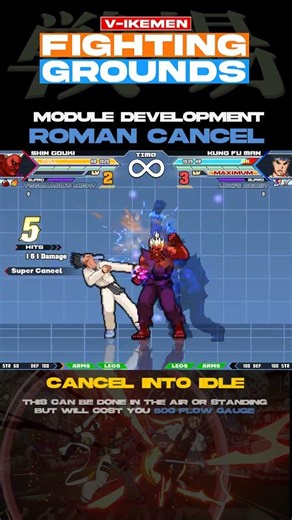 [V-IKEMEN] - Roman Cancel Module #guiltygear #guiltygearstrive #mugen #ikemengo #fightinggames