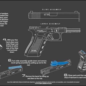 Glock® Instructional Gun Mat