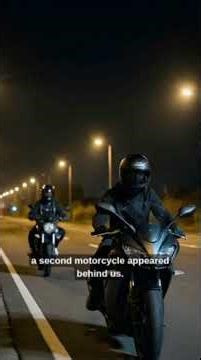 That Second Motorcycle… Savior or Threat? #midnightmystery #horror #horrorstories #shorts