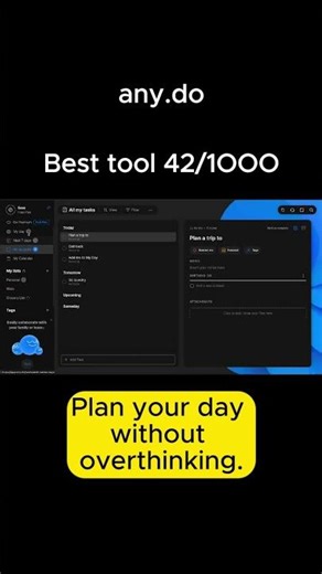 Plan Your Day Without Overthinking | Any.do