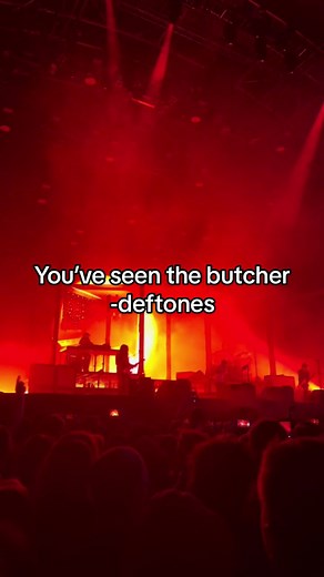 you’ve seen the butcher par deftones Mainsquare festival 4 2025 juillet Arras #deftones#concert#festival#mainsquare#2025#youveseenthebutcher