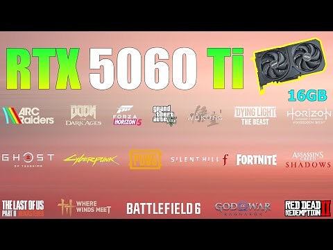 RTX 5060 Ti 16GB : 22 Games Tested | The Mid-Range King?