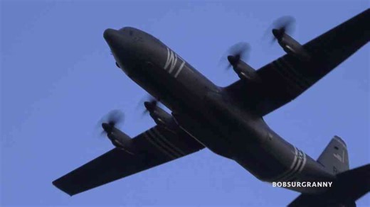 Watch huge C-130 ordnance drops in the UK - then a B-1B gets loaded for Iran
