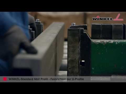 WINKEL Standard NbV Profil | Feinrichten der U Profile