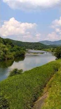 【田舎の風景】ＴＵＢＥさんの「夏だね」です。京都府綾部市のグンゼスクエアさん、福知山市の土師川、田園の風景です。