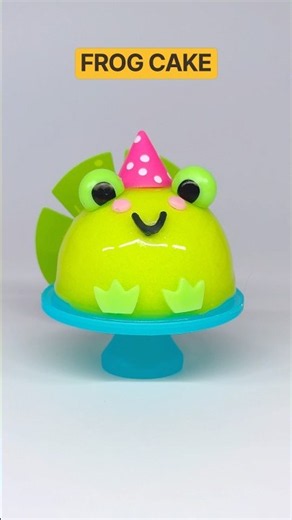 @officialminiverse . From Scratch 3 . Frog Cake