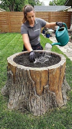 Unusual DIY Concrete Garden Sculpture