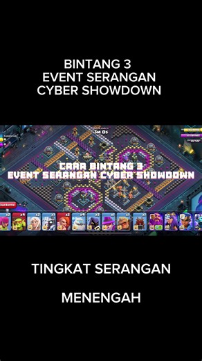 Cara Serang Event Cyber Showdown di Clash of Clans