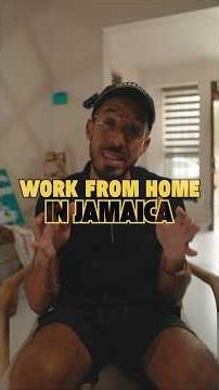 A few months ago a Nationwide 90FM broadcast raised the work from home question in Jamaica. 👨🏾‍💻🏡