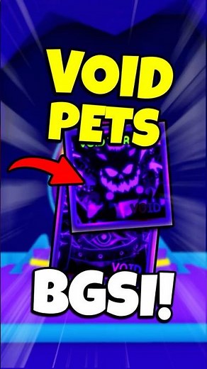 How To Hatch VOID Pets In BGSI!