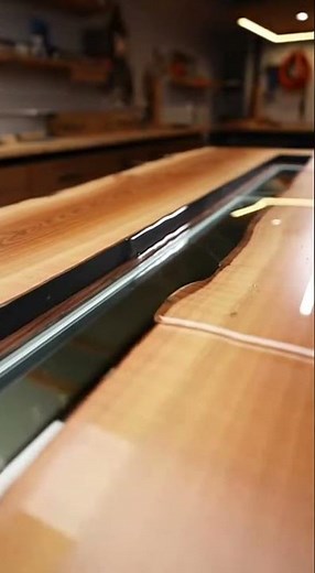 DIY Infinity Mirror Epoxy Table ✨ | Insane LED Glow Effect (4K)