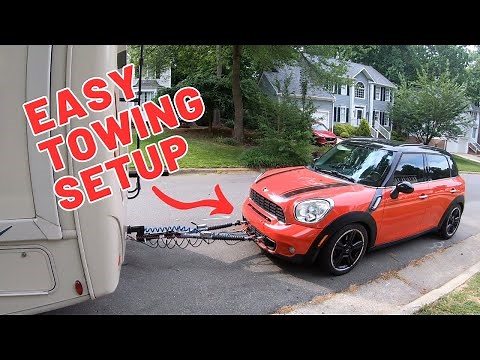 How to Flat Tow (4 down) with Blue Ox