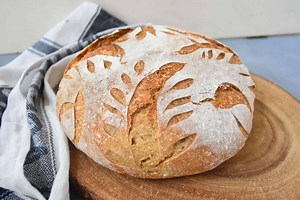 Spelt and Rye Sourdough bread - Zesty South Indian Kitchen