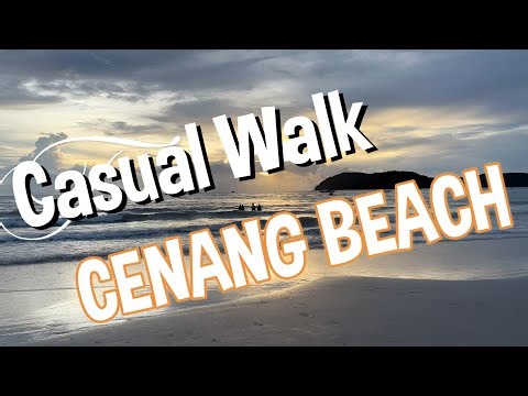 Rainy Evening @ Cenang Beach | Tamil | Just SundaR | 4K
