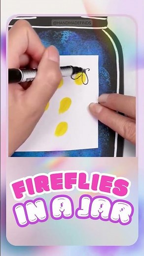 Fireflies in a Jar ✨ Childhood Magic DIY