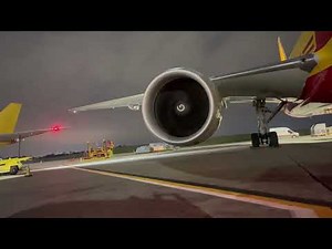 GE90 engine start up