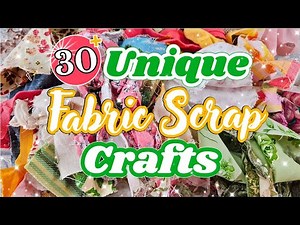 30+ DIY Fabric Scrap Projects That Will Blow Your Mind!