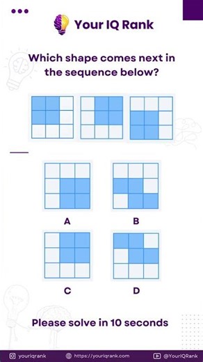 🔍 Can You Solve This IQ Puzzle? 🧠✨