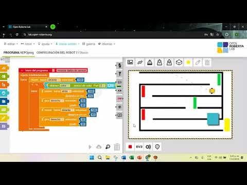 laberinto con open roberta lab