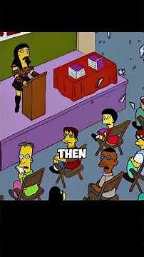 Due to an accident, Bart and Lisa gained superpowers. #anime #animerecap #TheSimpsons