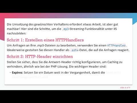 Wie man WISA dazu bringt, sich wie LAMP zu verhalten, um .mp3-Dateien auf IIS zu schützen