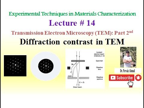 Diffraction contrast in Transmission Electron Microscopy (TEM)