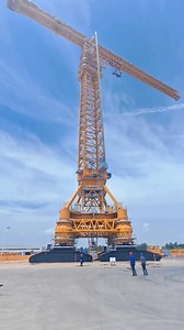 99K views · 1.4K reactions | The Largest Tower Crane. #foryouシpage #towercrane #interesting #largest | The World Of Wonders | Facebook