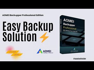 AOMEI Backupper Professional Lifetime Deal – Best Backup Tool 2026